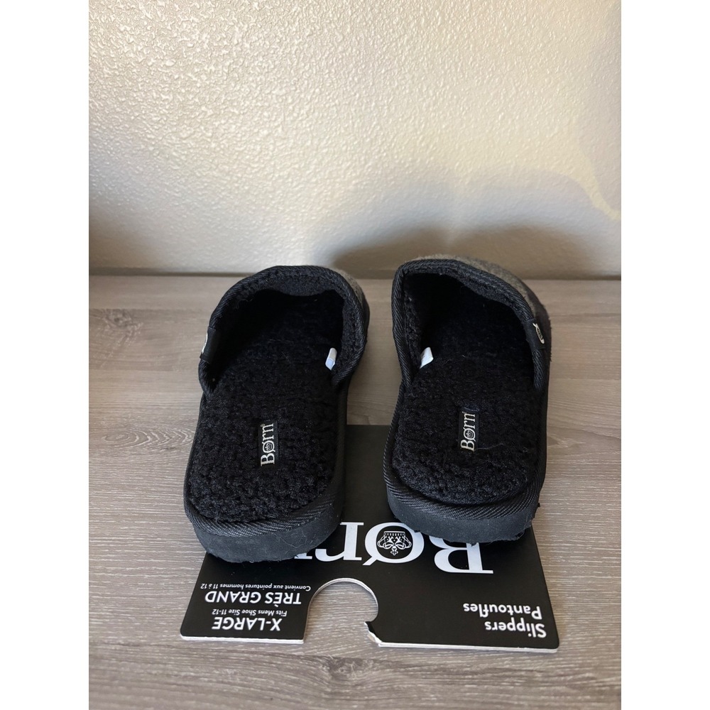 NWT Born Mens XL Slippers Sherpa Lined Indoor Outdoor Heritage Leisure Comfort - Picture 3 of 7